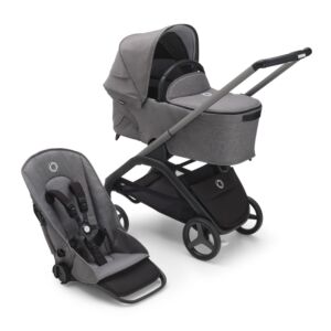 Graphite Grey Melange - Bugaboo Dragonfly complete 