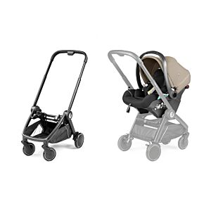 Peg Perego City Loop Chassis with Peg Perego Primo Viaggio Lounge car seat vanilla blend