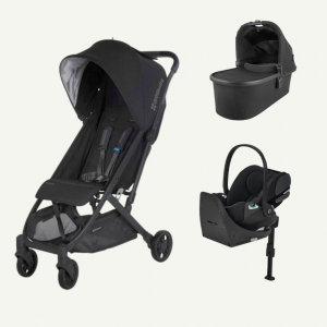 Cybex Cloud T - Uppababy Minu V2, Carrycot  + Cybex Base T
