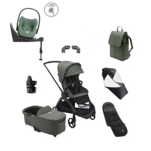 Bugaboo Dragonfly complete bundle with Cybex Cloud T and Base T