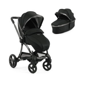 Egg 3 - Black olive Stroller and Carrycot 