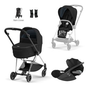 Cybex Mios, Lux Carrycot, Cloud T and Isofix Base