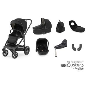 Babystyle Oyster 3, Maxi Cosi Pebble 360 Pro & Base Luxury Bundle - All Colours