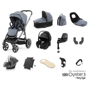 Oyster 3 Ultimate Bundle with Maxi Cosi Pebble 360 PRO - Dream Blue