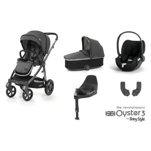 Babystyle Oyster 3, Cybex Cloud T & Base - Essential Bundle