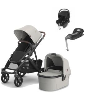 Vista V3 here in Savanah with Uppababy Mesa and base.