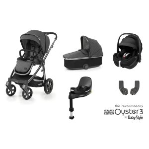 Babystyle Oyster 3, Maxi Cosi Pebble 360 Pro & Base - Essential Bundle