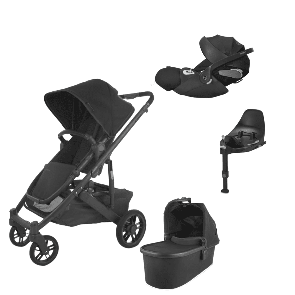 Uppababy Cruz V2, Carrycot, Cybex Cloud Z2 + Base