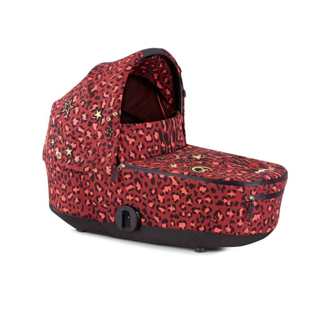 Rockstar Rosenrot Red - Cybex Mios 2 Lux Carry Cot Plus