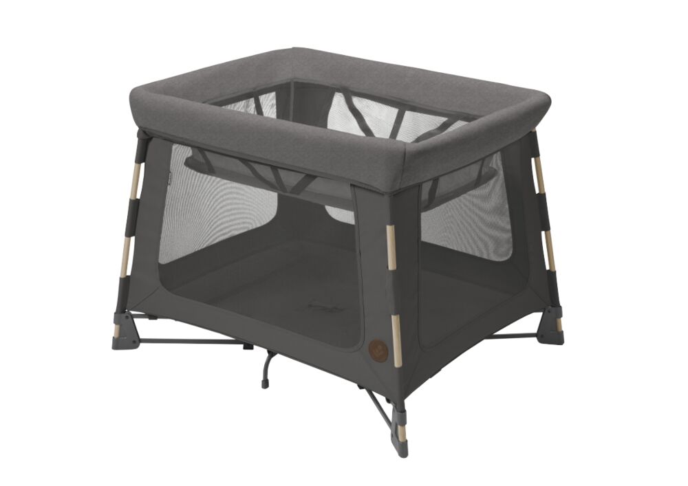 Maxi Cosi Swift  3 in 1 Travel Cot, bassinet and Playard - Beyond Graphite Eco