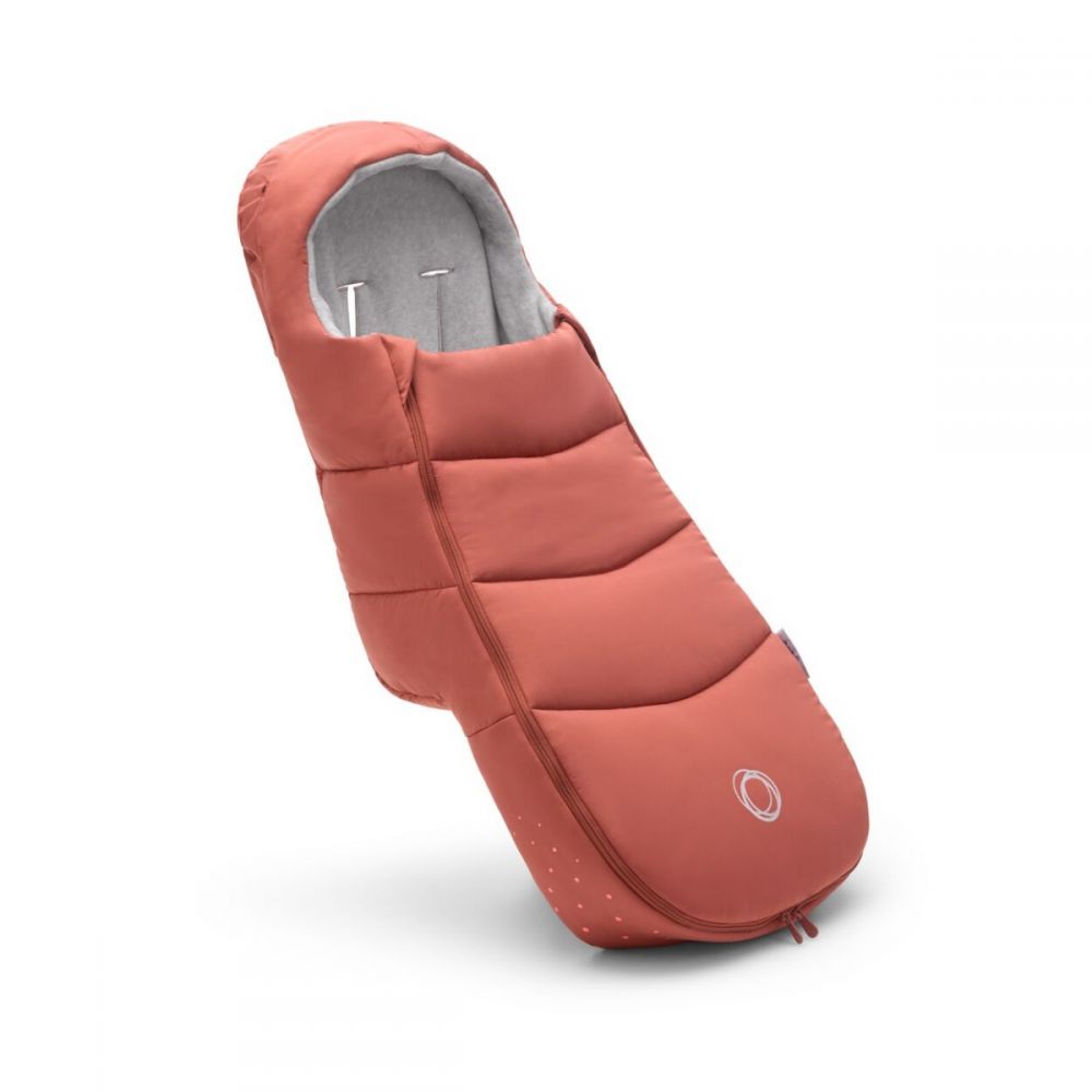 Sunset Red - Bugaboo Footmuff shown on its own