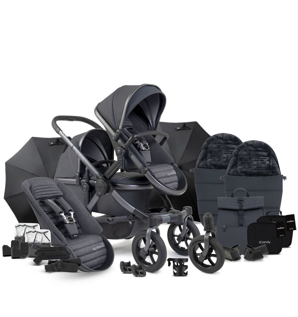 iCandy Peach 7 All-terrain double complete bundle