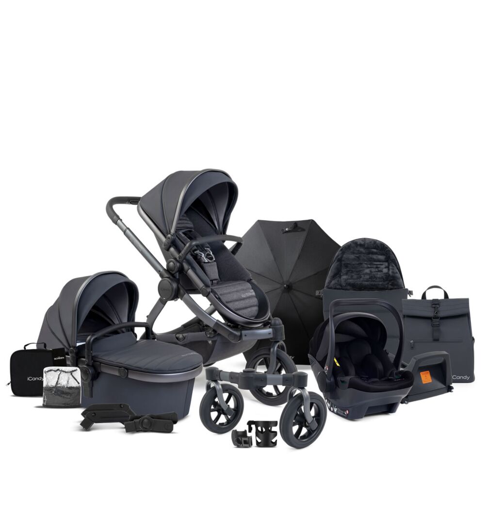 iCandy Peach 7 All-Terrain Cocoon car seat Bundle