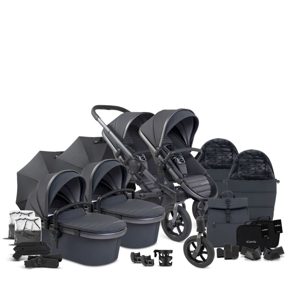 iCandy Peach 7 Twin All-terrain Complete bundle 