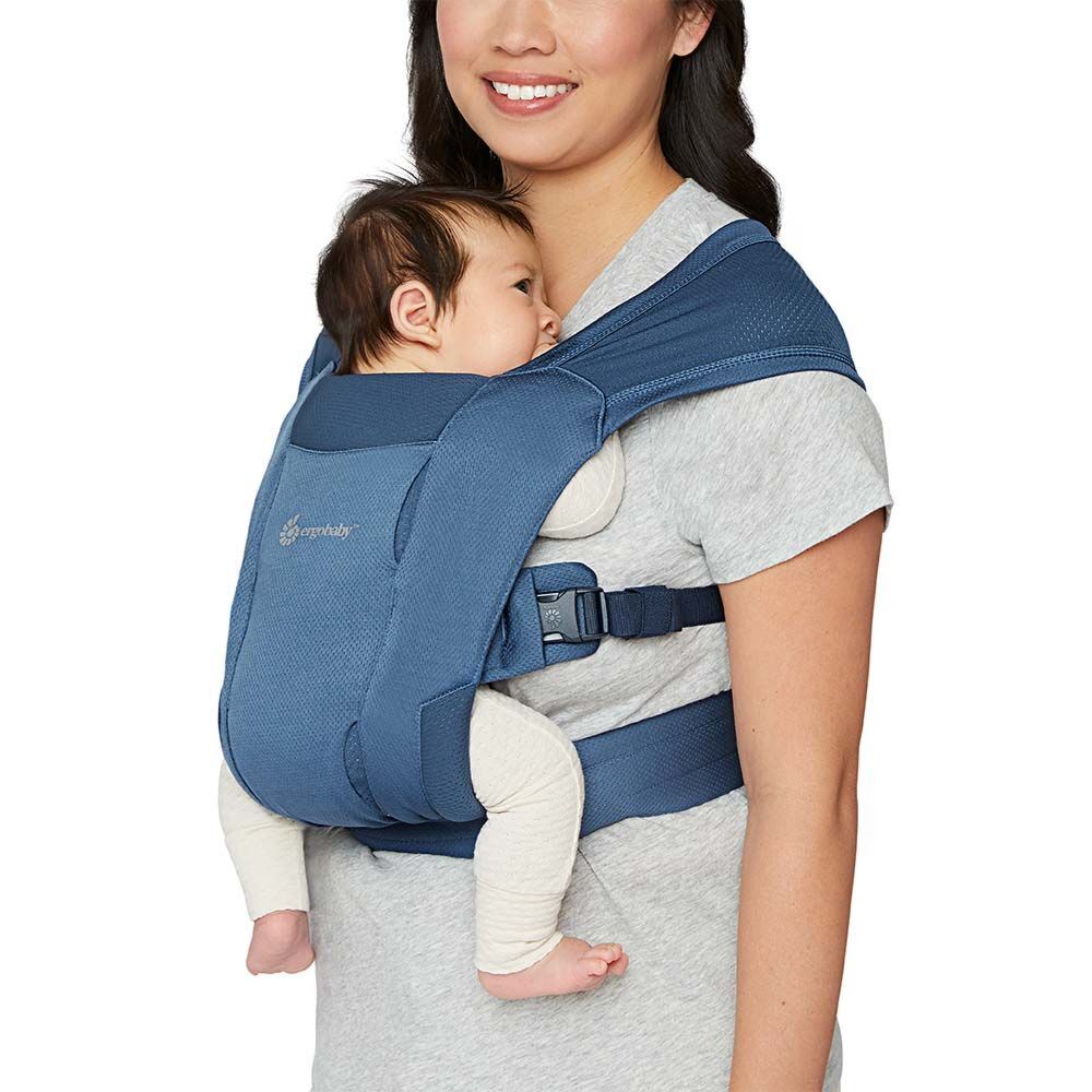 Blue - Soft Air Mesh Embrace shown parent facing