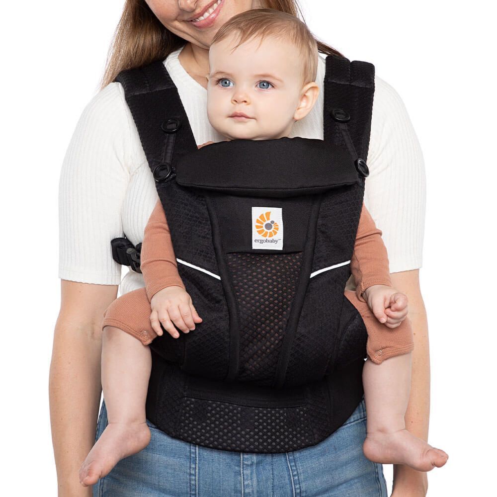 中古美品　ergobaby OMNI breeze ONYX BLACK Ergobaby Omni Breeze - Onyx Black, Newborn to Toddler, 100
