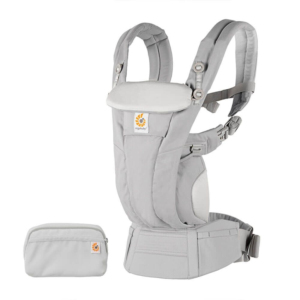 Ergobaby Pearl Grey Omni Dream shown on its own