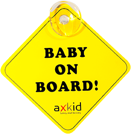 Axkid Baby on Board Sign