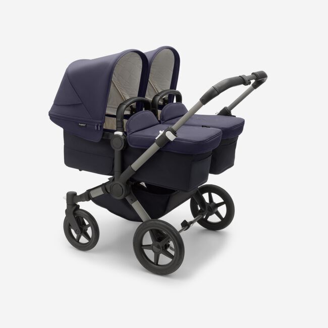 Bugaboo Donkey 5 Twin - Classic Graphite/Dark Navy