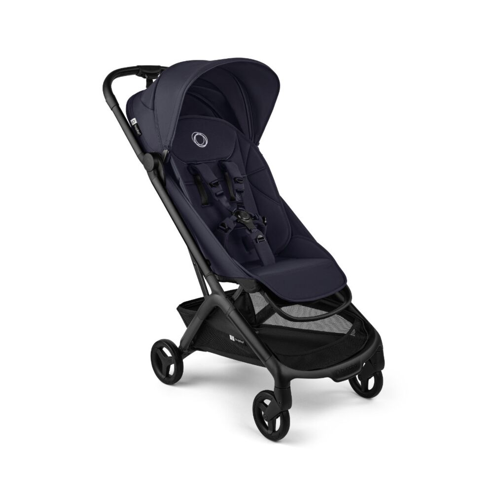 Bugaboo Butterfly 2 - Black/Deep Indigo Seat detail