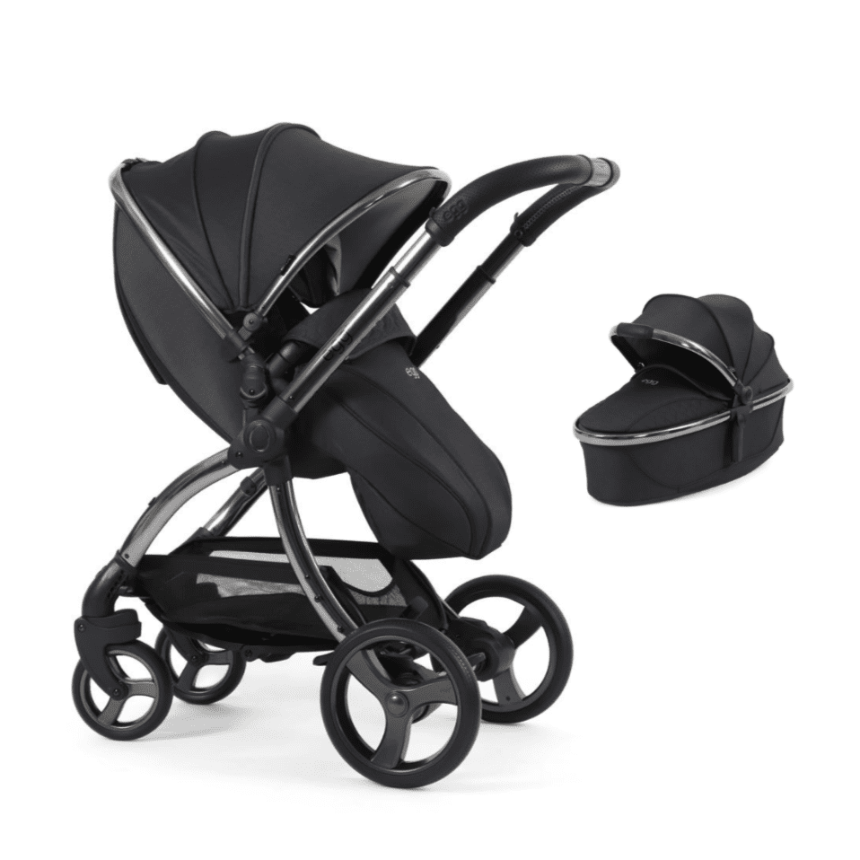 Egg 3 - Carbonite Stroller and carrycot  