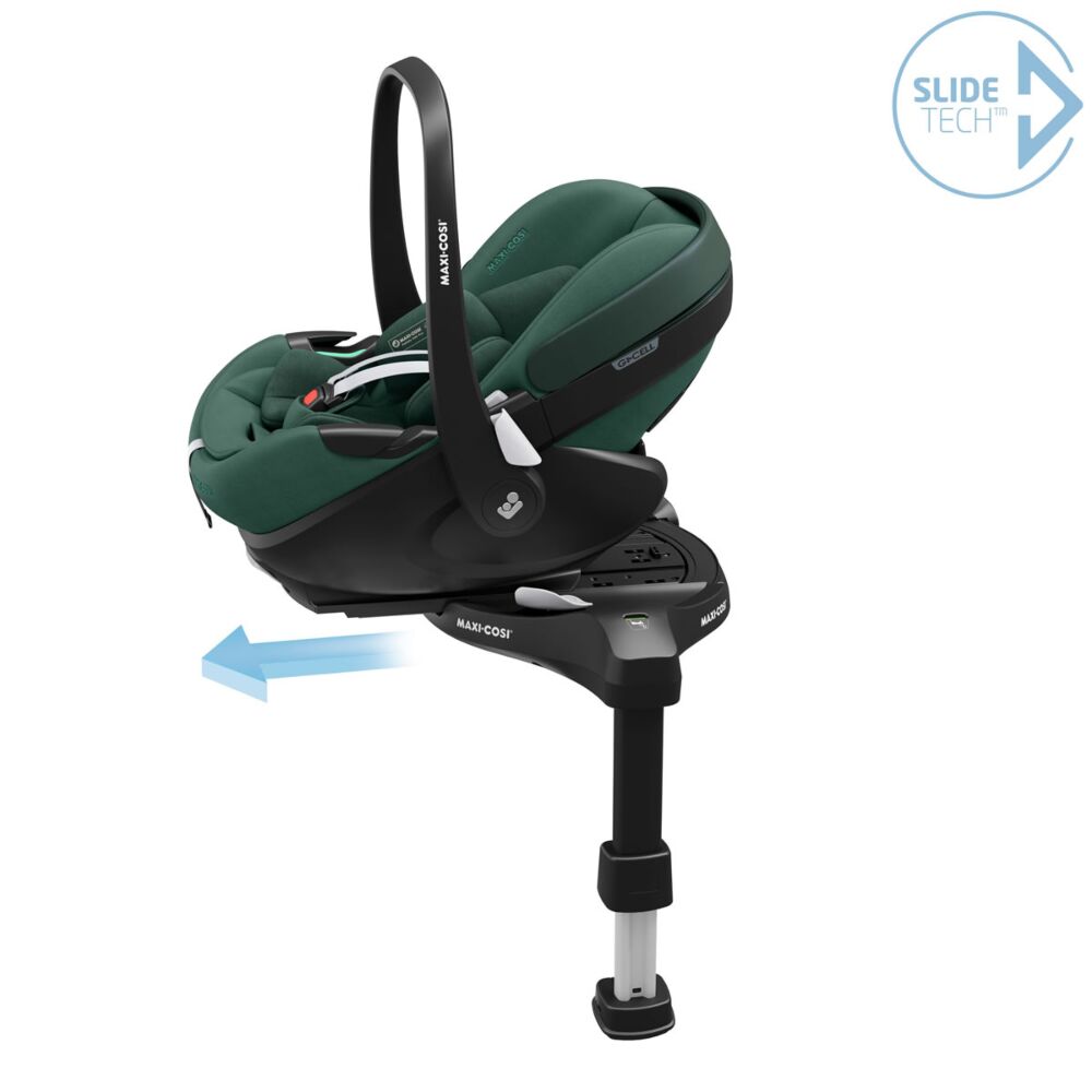 Essential Green - KIT Maxi Cosi Pebble 360 Pro includes car seat and rotating slide out base