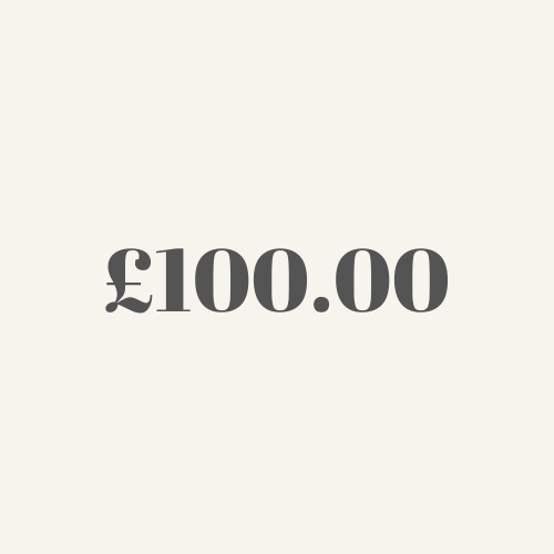 Payment of £100.00
