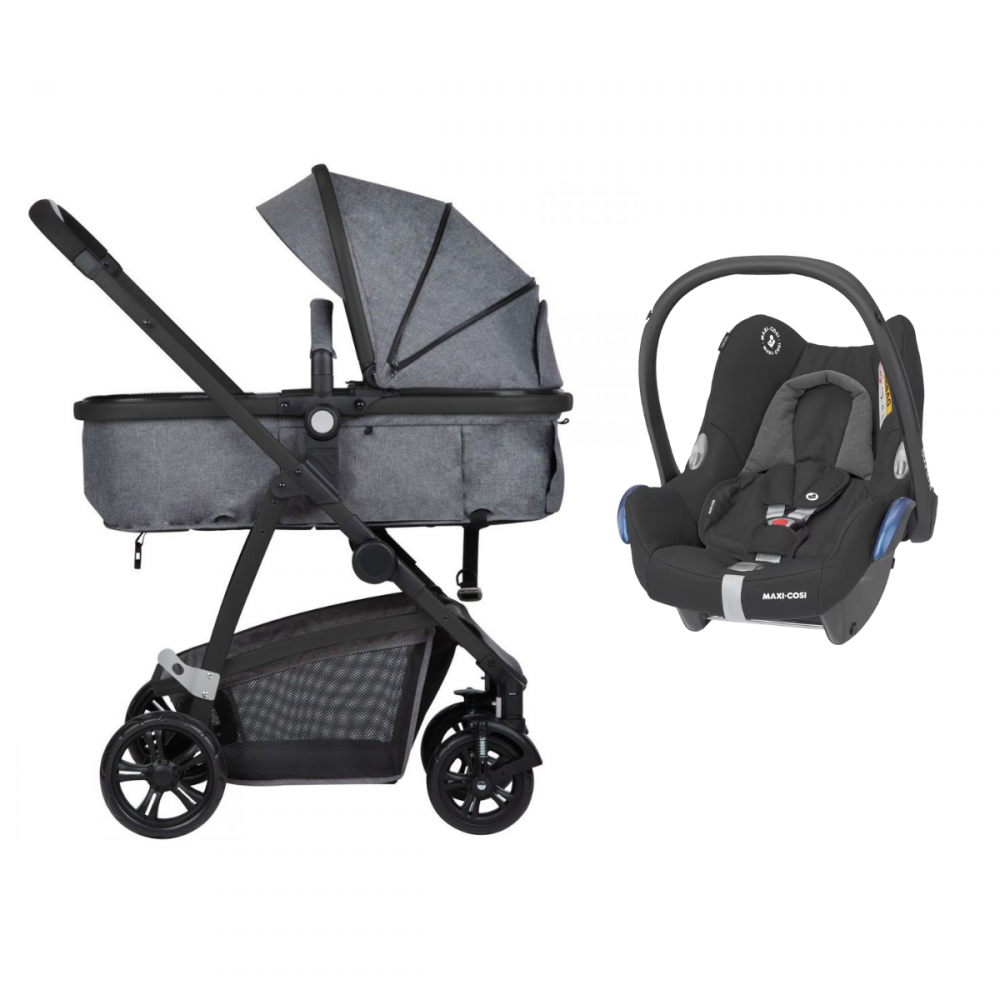 rijm levenslang strottenhoofd BLACK CHIC - SAFETY 1ST HELLO with Maxi Cosi Cabriofix RRP £298.00
