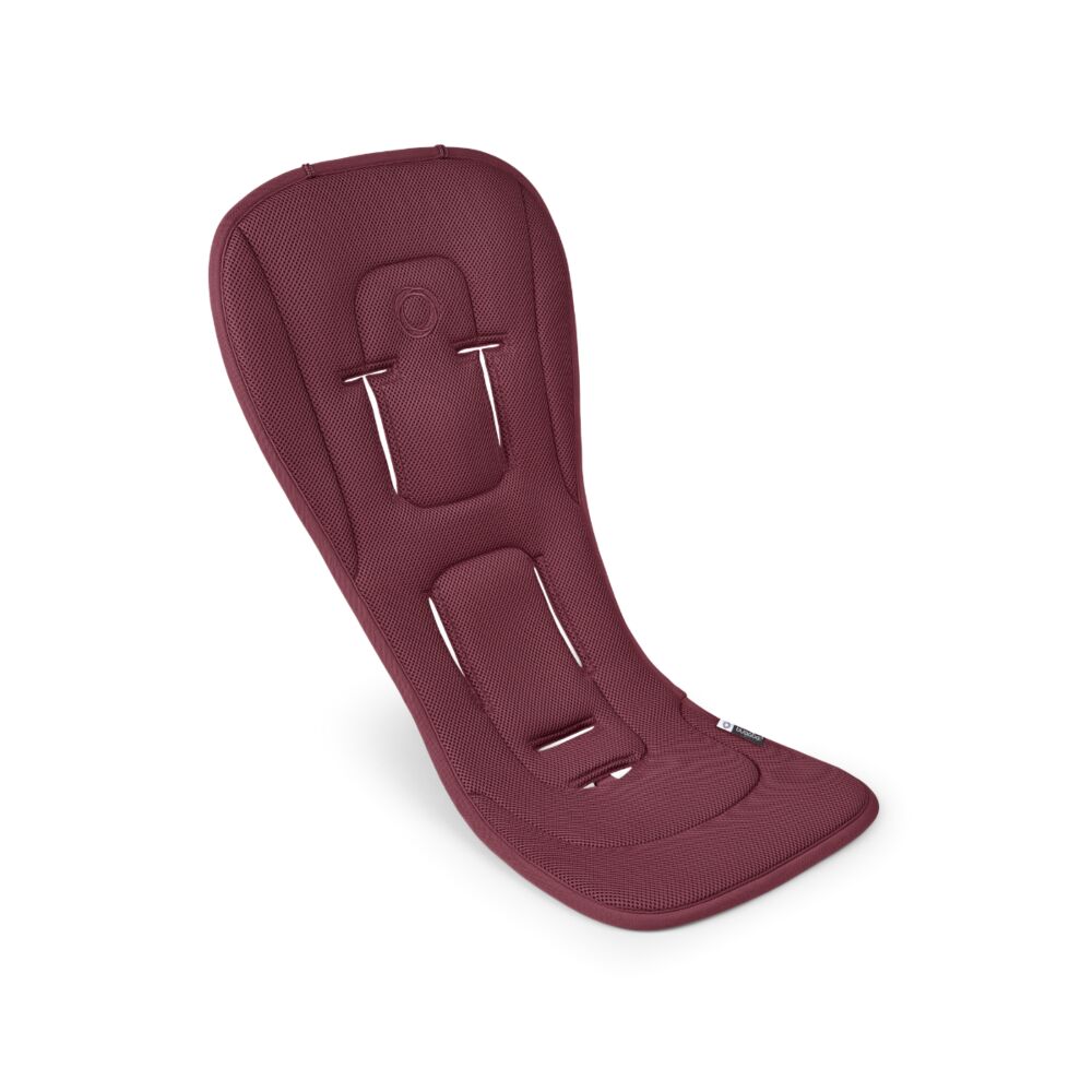 Bugaboo Dual Comfort seat liner - Dark Cherry