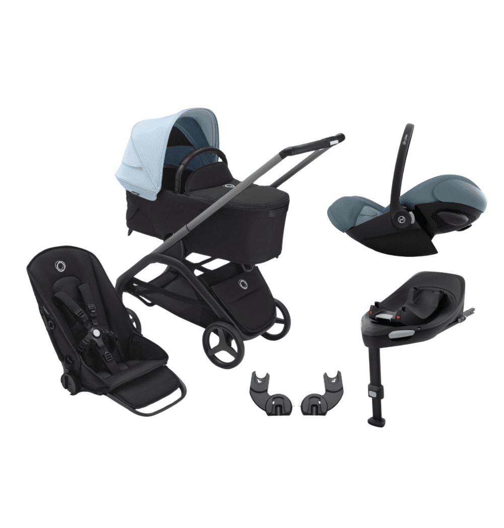 Bugaboo Dragonfly Travel system with Cybex Cloud G and Base G