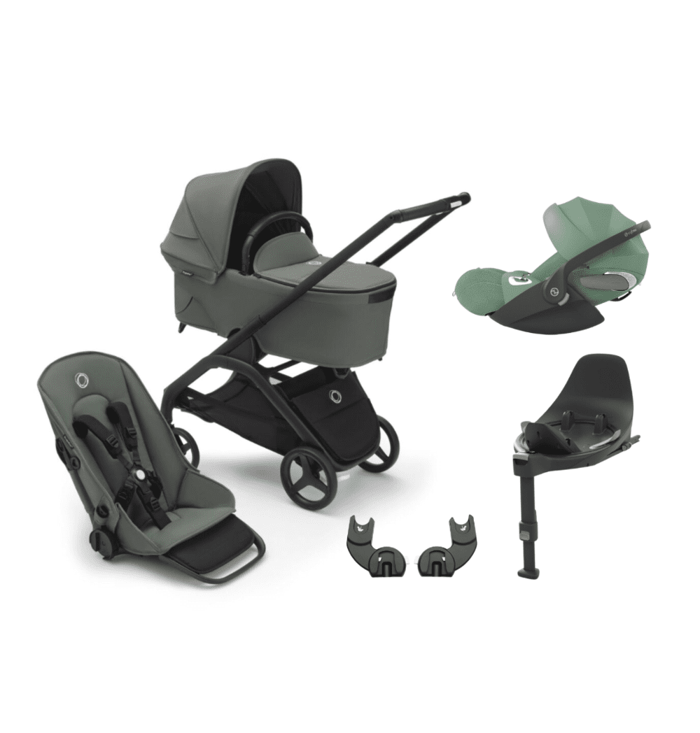 Bugaboo Dragonfly Travel system bundle with Cybex Cloud T and Base T