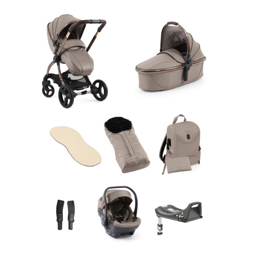 Egg 3 Jurassic Mink bundle with car seat