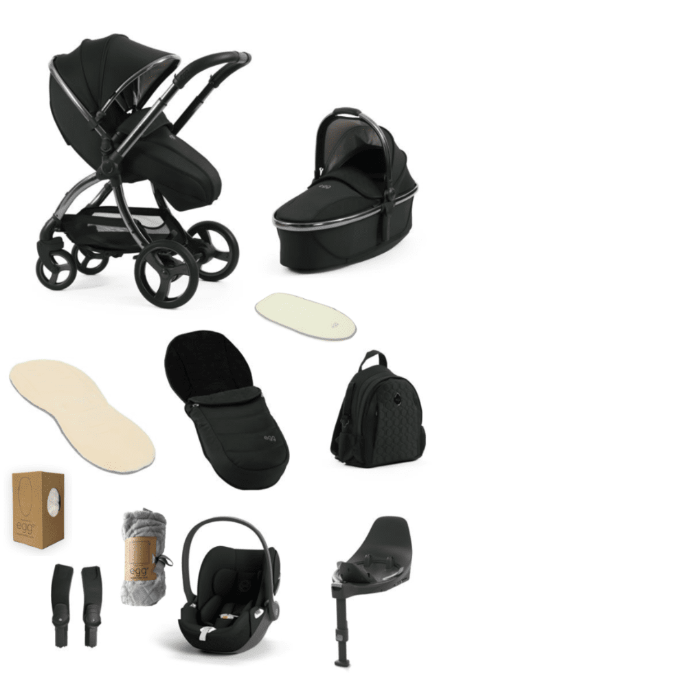 Egg 3 Snuggle bundle with Cybex Cloud T and T base 