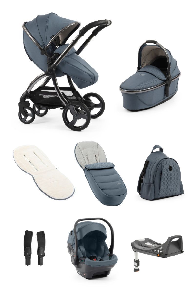 Egg 3 Luxury Bundle with Egg Shell and Isofix Base - Topaz