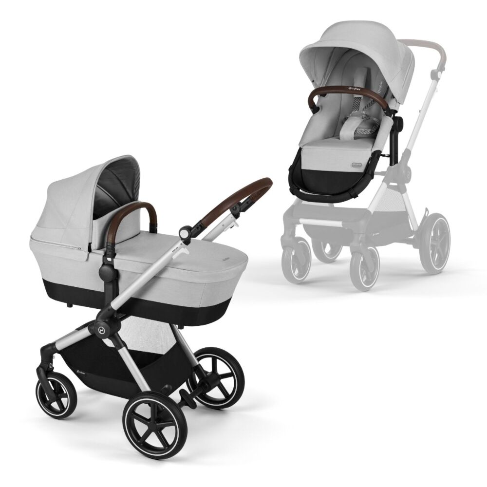 Cybex EOS Lux Lava Grey 2 in 1 Pushchair