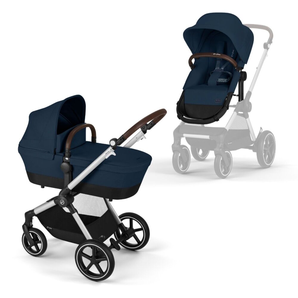 EOS Lux Ocean Blue 2 in 1 Pushchair