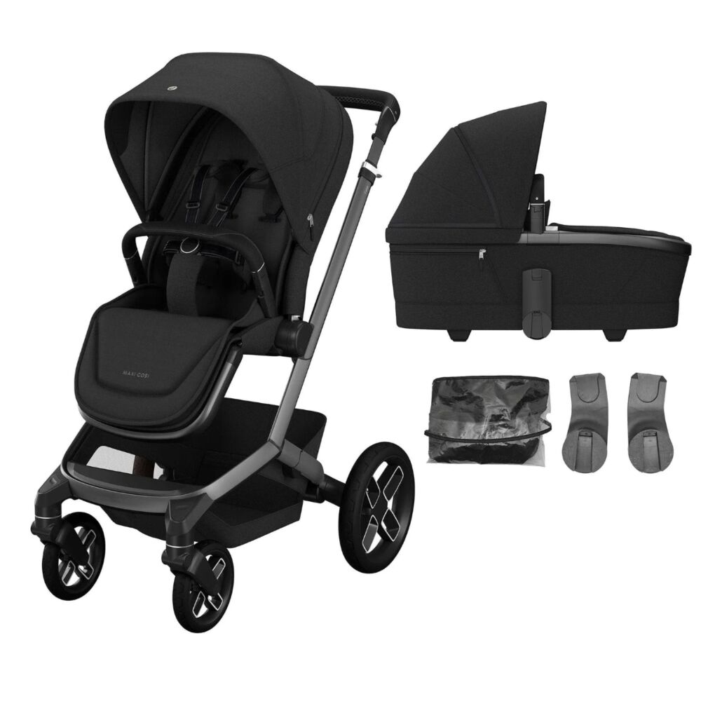 Fame with carrycot Twillic Black