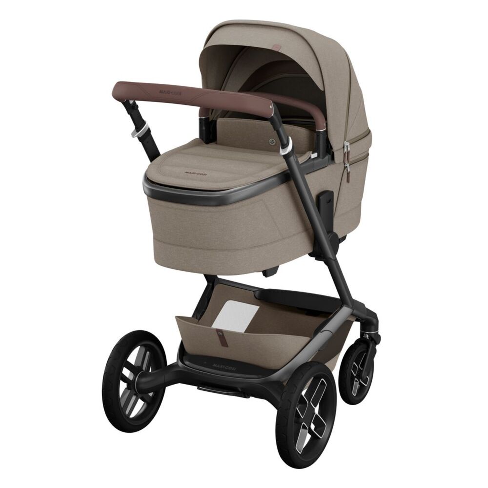 Maxi cosi Fame - Twillic truffle with black wheels