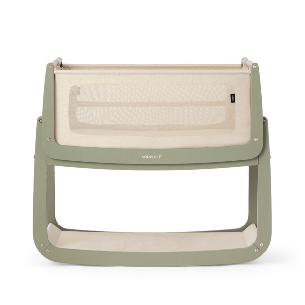 Snuzpod 5 Bedside Crib - Sage