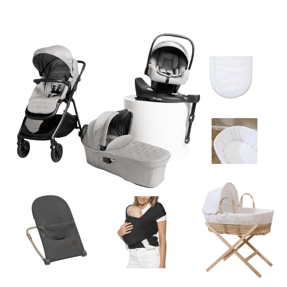 Graco DLX trio newborn bundle 