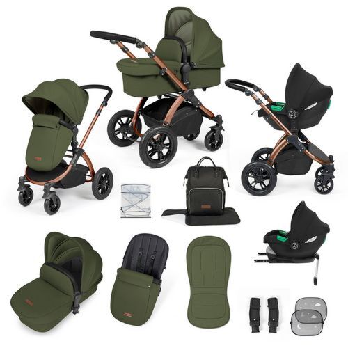 Ickle bubba Stomp luxe with Cirrus bundle in Bronze/Woodland/Black