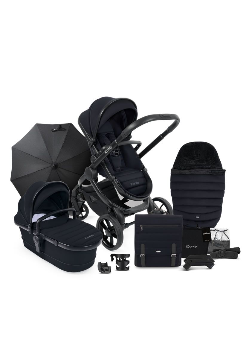 iCandy Peach 7 Black bundle