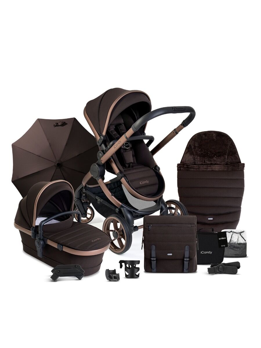 iCandy Peach 7 Pecan Complete Accessory Bundle
