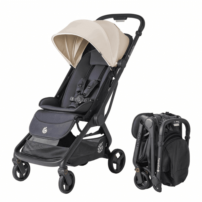 Metro 3 Compact Stroller  - Natural Beige