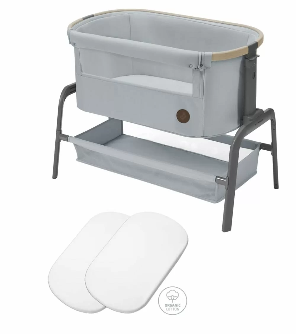 Maxi Cosi Iora Beyond Grey with sheets