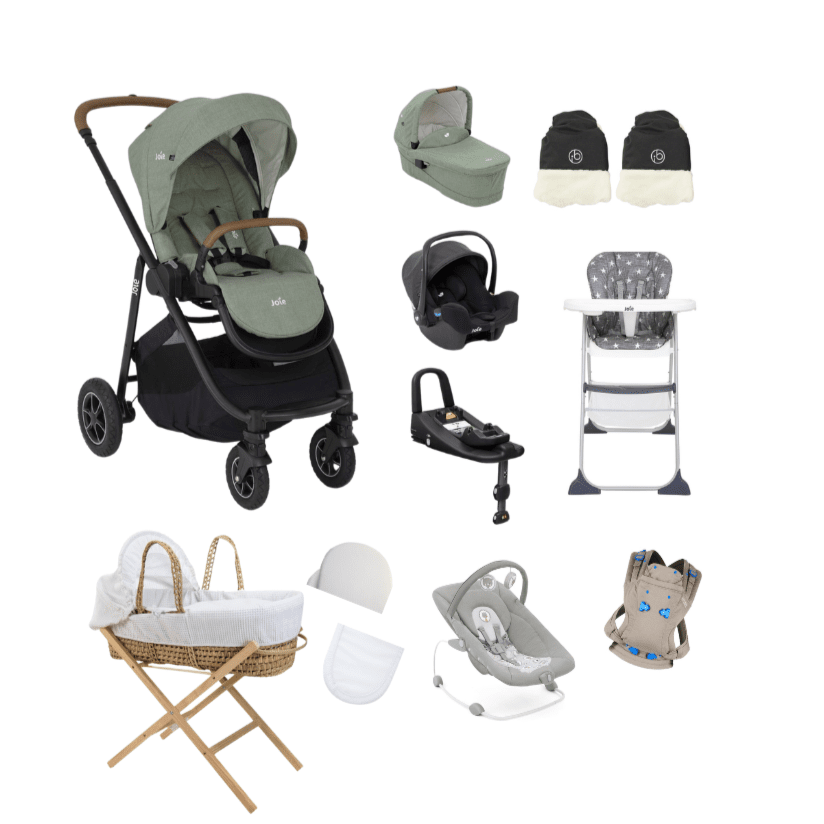 Joie Versatrax newborn essentials bundle RRP £1,004.92 