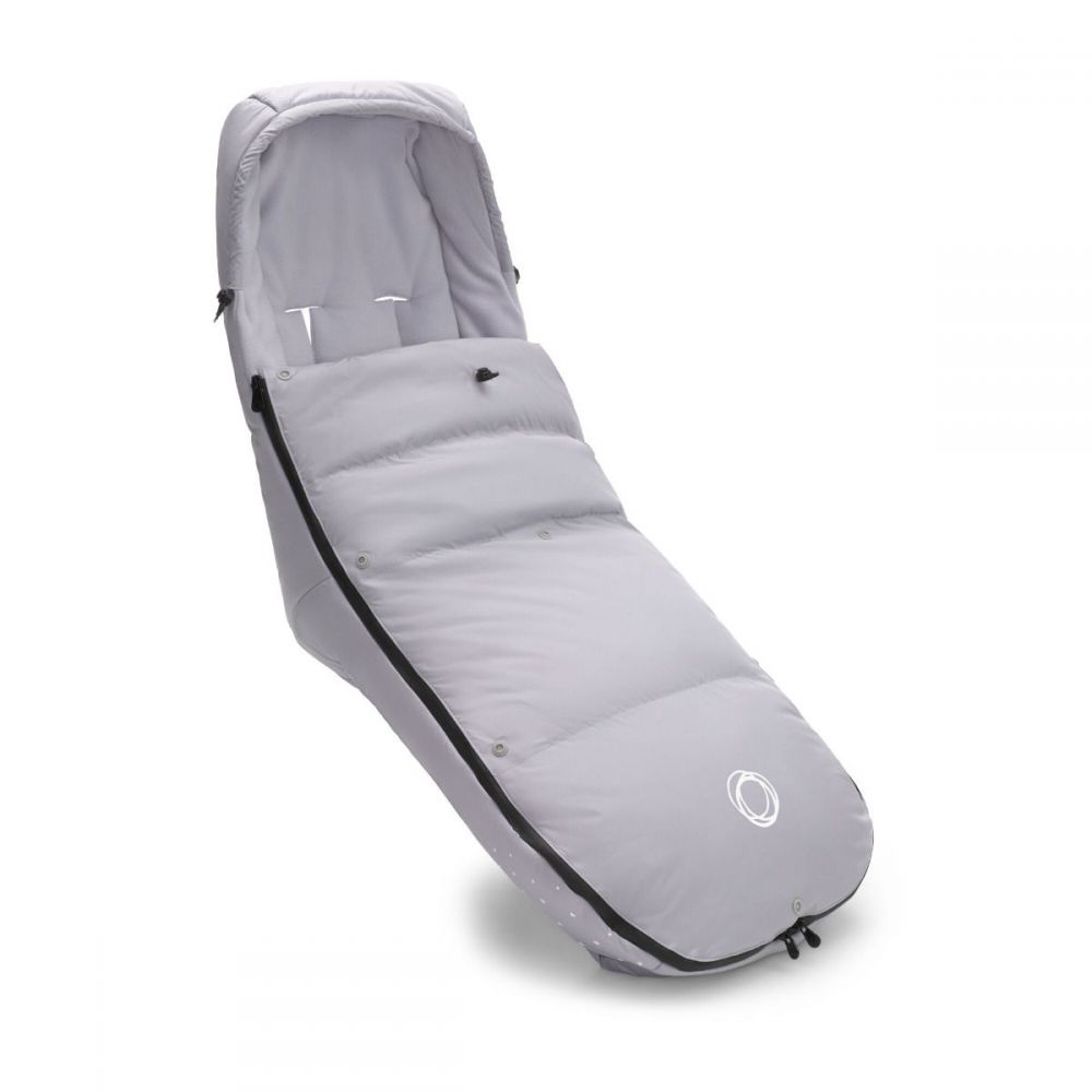 Misty Grey - Bugaboo Performance Winter Footmuff shown on its own