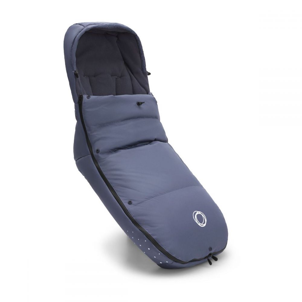 Seaside Blue - Bugaboo Performance Winter Footmuff shown on its own