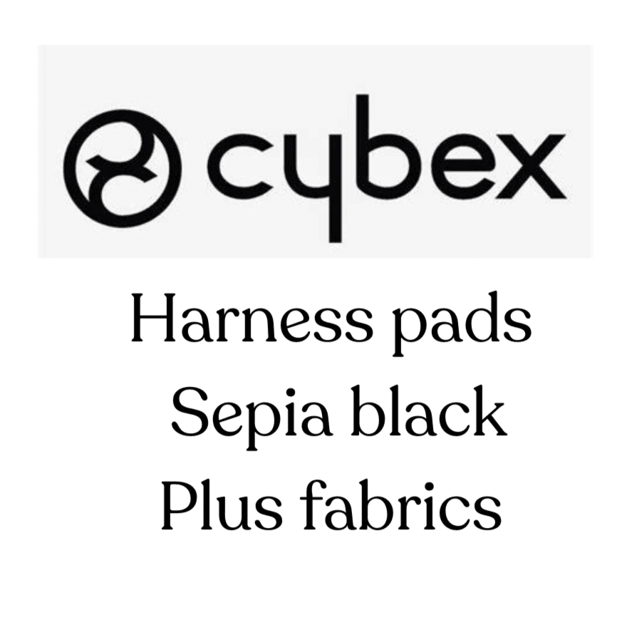 Cybex Sepia Black Plus Cloud T Harness Pads 