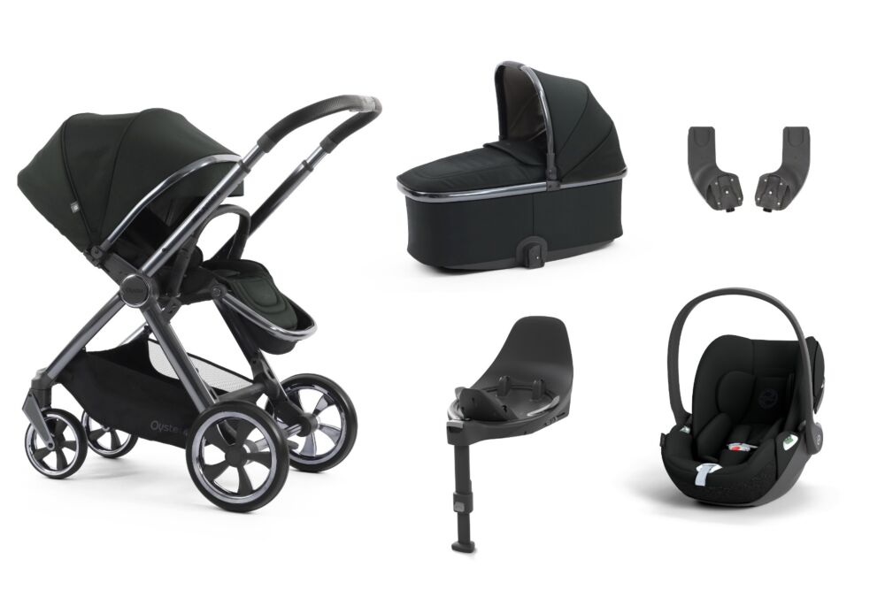 Oyster 4 Essential bundle with Cybex Cloud T - Black Olive